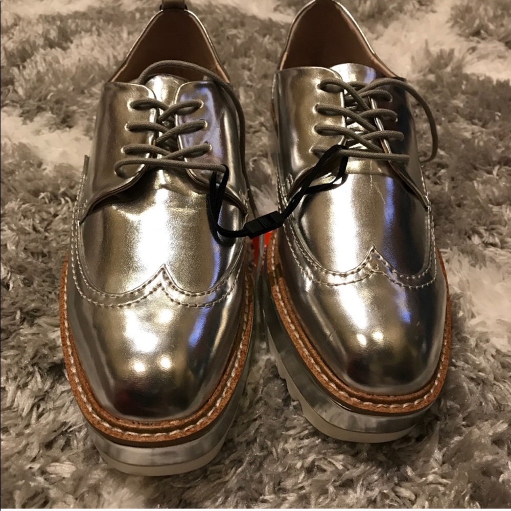 Zara silver platform shoes - Picture 7 of 7
